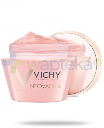 Vichy Neovadiol Rose Platinium różany krem wzmacniająco-rewitalizujący do skóry dojrzałej 50 ml [Kup 2 produkty Vichy Neovadiol = Neovadiol Meno krem na noc 15 ml]