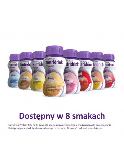 Nutridrink Protein smak owoców tropikalnych i imbiru 4x 125 ml  [Krótka data - 2023-08-19]