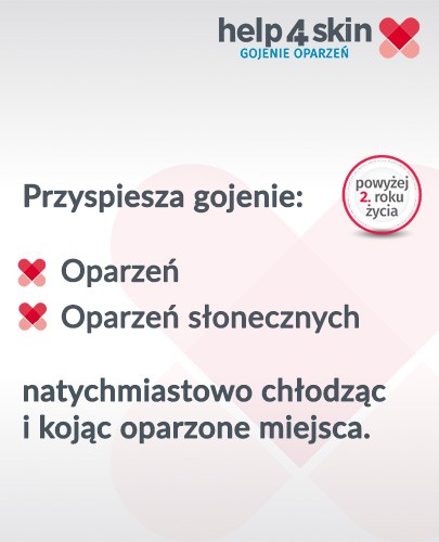 Help4Skin Gojenie oparzeń żel hydrokoloidowy 75 g