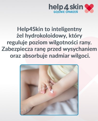 Help4Skin Gojenie oparzeń żel hydrokoloidowy 75 g