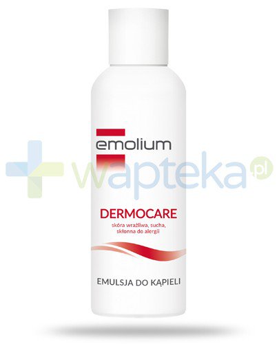 Emolium Dermocare emulsja do kąpieli od urodzenia 2x 400 ml [DWUPAK]