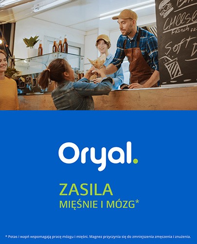 Oryal o smaku limonkowym 20 tabletek musujących