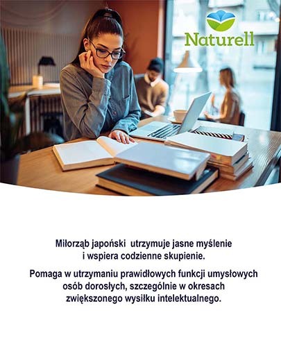 Naturell Ginkgo Intensive 60 tabletek