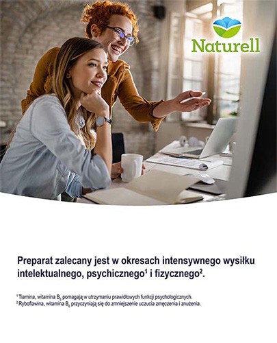 Naturell Rhodiola + B 60 tabletek