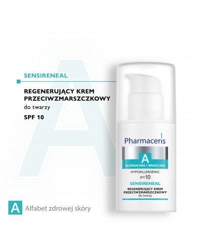 Pharmaceris A Sensireneal krem regenerujący SPF10 przeciwzmarszczkowy do twarzy 30 ml