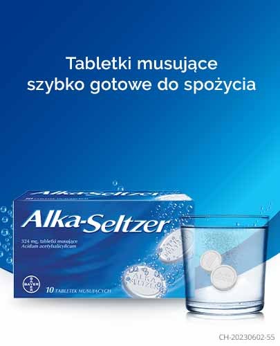 Alka-Seltzer 10 tabletek musujących