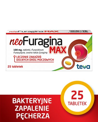 NeoFuragina Max 100mg 25 tabletek