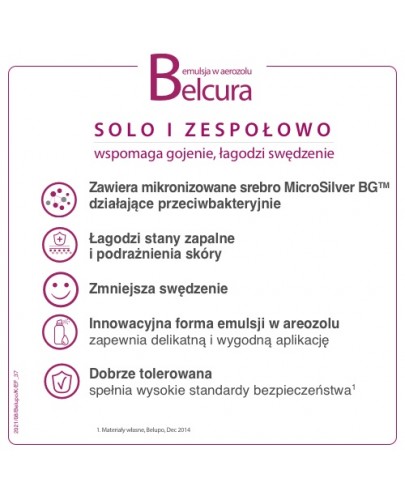 Belcura emulsja w areozolu 125 ml