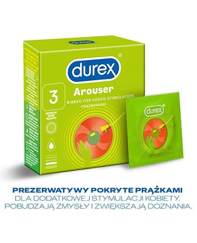 Durex Arouser prezerwatywy 3 sztuki