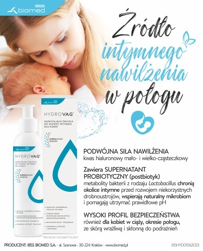 HydroVag emulsja do higieny intymnej dla kobiet 300 ml