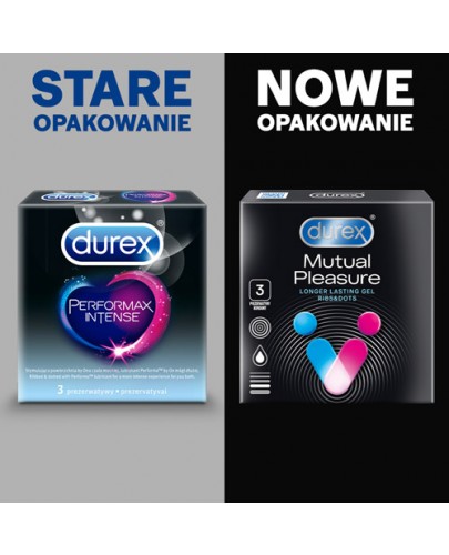 Durex Mutual Pleasure prezerwatywy 3 sztuki