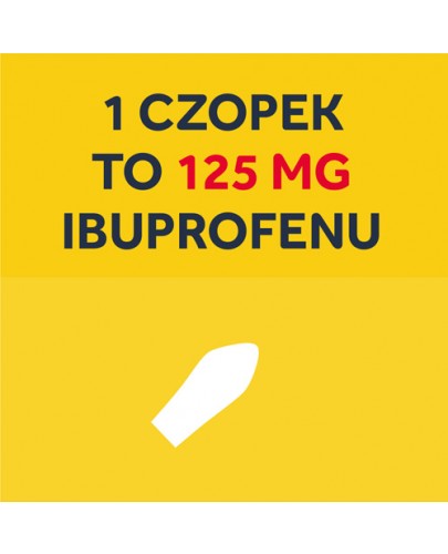 Nurofen 125mg dla dzieci 10 czopków