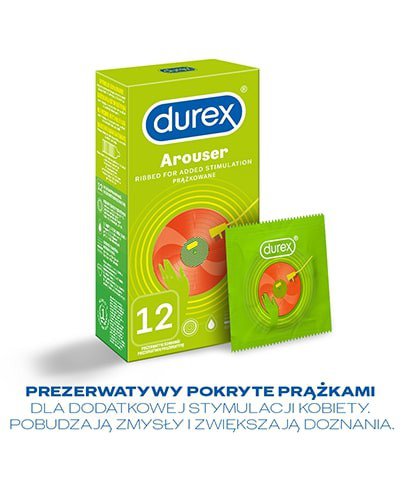 Durex Arouser prezerwatywy 12 sztuk