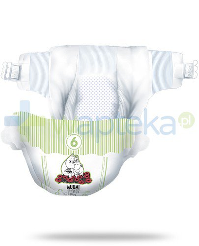 Muumi Baby 6 Diapers 12-24kg jednorazowe pieluszki dla dzieci 36 sztuk