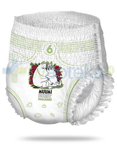 Muumi Baby Pants 6 jednorazowe pieluchomajtki 12-20 kg 36 sztuk