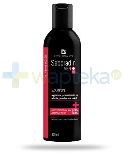 Seboradin Men szampon 200 ml + szampon-żel 2w1 200 ml + ampułki 14x 5,5 ml [ZESTAW]