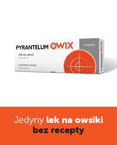 Pyrantelum Owix 250 mg 3 tabletki