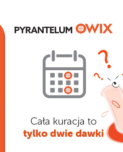 Pyrantelum Owix 250 mg 3 tabletki