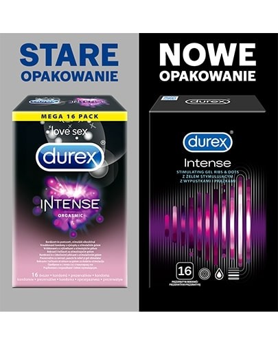 Durex Intense prezerwatywy 16 sztuk