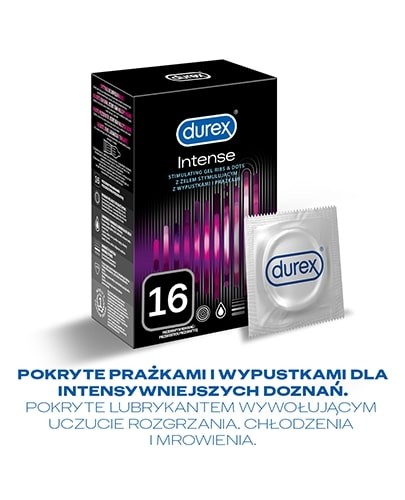 Durex Intense prezerwatywy 16 sztuk