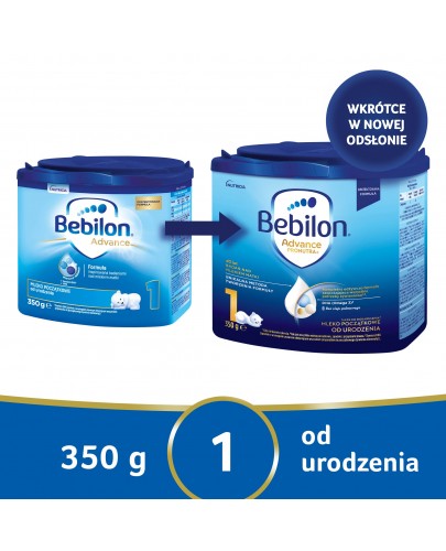 Bebilon 1 Pronutra Advance mleko początkowe od urodzenia 350 g