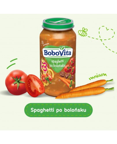 BoboVita spaghetti po bolońsku dla dzieci 1-3 lata 250 g