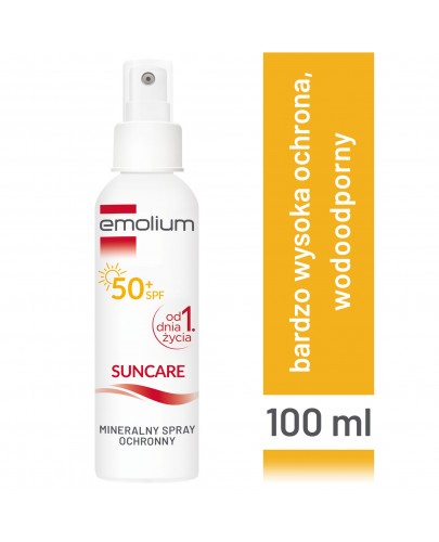 Emolium SunCare SPF50+ mineralny spray ochronny 100 ml