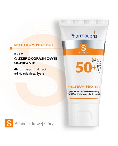 Pharmaceris S Spectrum Protect krem o szerokopasmowej ochronie SPF 50+ 50 ml