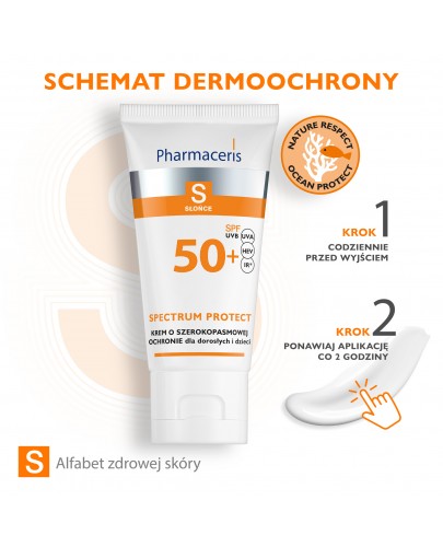 Pharmaceris S Spectrum Protect krem o szerokopasmowej ochronie SPF 50+ 50 ml