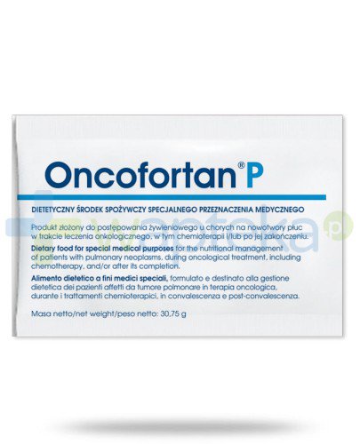 Oncofortan P nowotwory dróg oddechowych w tym płuc 30 saszetek
