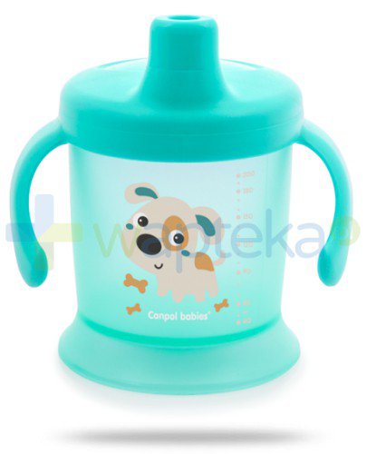 Canpol Babies Bunny & company kubek niekapek dla dzieci 9m+ 200 ml [31/300]