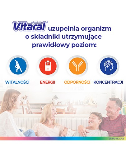 Vitaral zestaw witamin i minerałów 30 tabletek