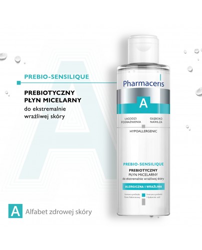 Pharmaceris A Prebio-Sensilique prebiotyczny płyn micelarny do ekstremalnie wrażliwej skóry 200 ml