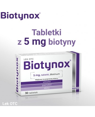 Biotynox 5mg 30 tabletek