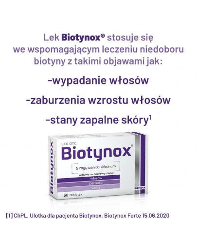 Biotynox 5mg 30 tabletek