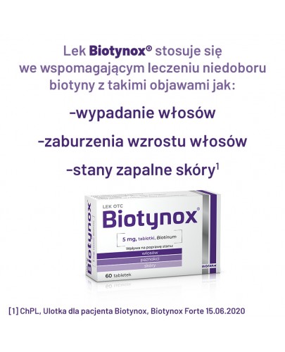 Biotynox 5mg 60 tabletek
