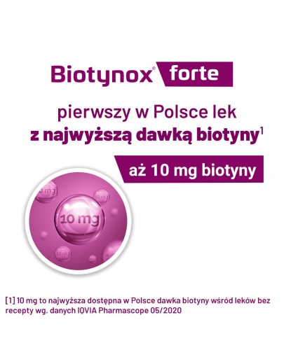 Biotynox Forte 10mg 30 tabletek