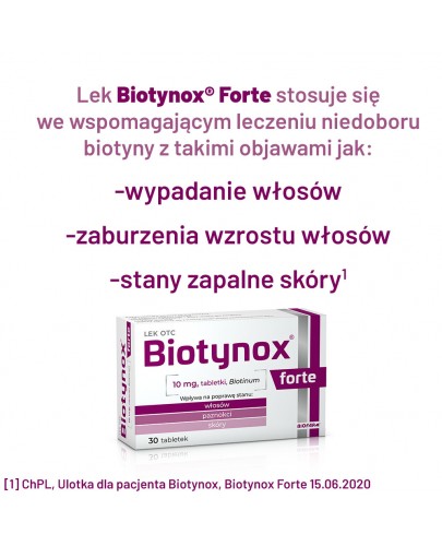 Biotynox Forte 10mg 30 tabletek