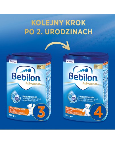 Bebilon 3 Pronutra Advance mleko modyfikowane powyżej 1 roku 800 g