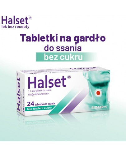 Halset 1,5 mg 24 tabletki do ssania