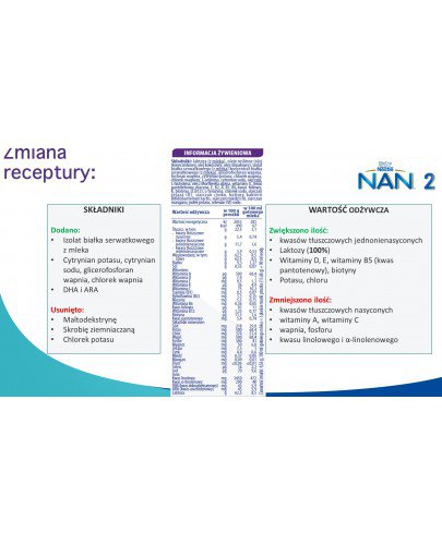 NESTLE NAN Expert Pro HA 2 mleko modyfikowane powyżej 6 miesiąca 800 g