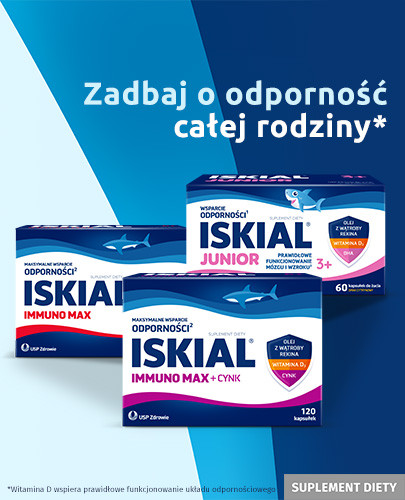 Iskial Junior w płynie smak cytrynowy 100 ml