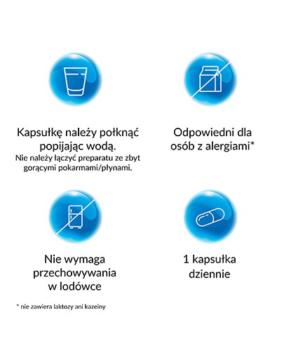 Multilac Synbiotyk probiotyk + prebiotyk 20 kapsułek