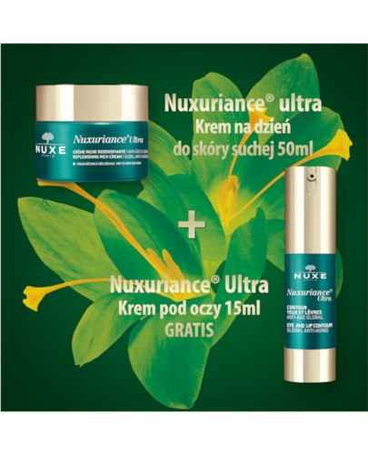 Nuxe Nuxuriance Ultra krem o wzbogaconej konsystencji do skóry suchej 50 ml + krem do okolic oczu i ust 15 ml [ZESTAW]