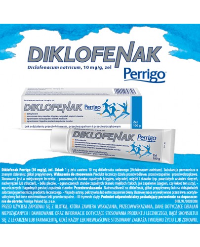 Diklofenak LGO 10 mg/g żel 100 g