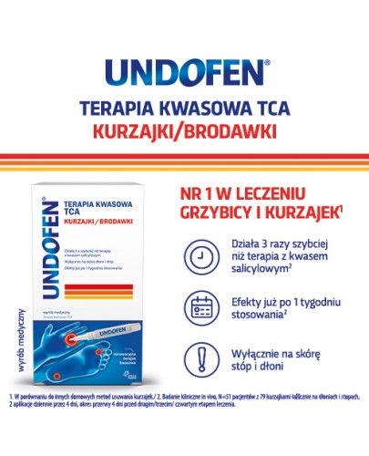 Undofen Terapia Kwasowa TCA żel 1,5 ml