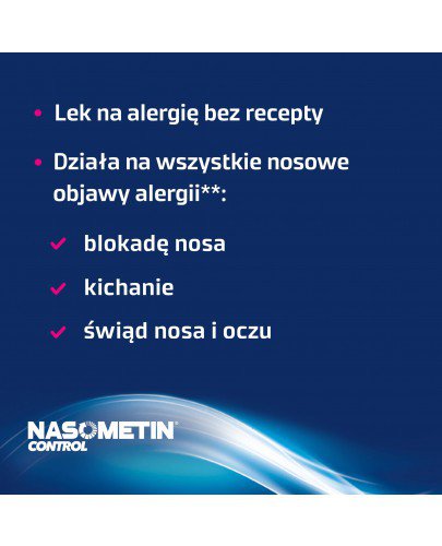 Nasometin Control 50 mcg/dawkę aerozol do nosa 60 dawek