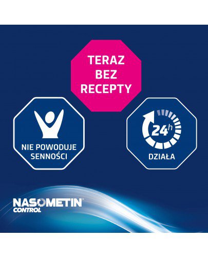 Nasometin Control 50 mcg/dawkę aerozol do nosa 60 dawek