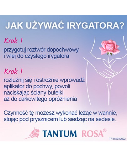 Tantum Rosa Irygator do higieny intymnej 500 ml