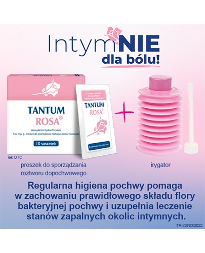 Tantum Rosa Irygator do higieny intymnej 500 ml